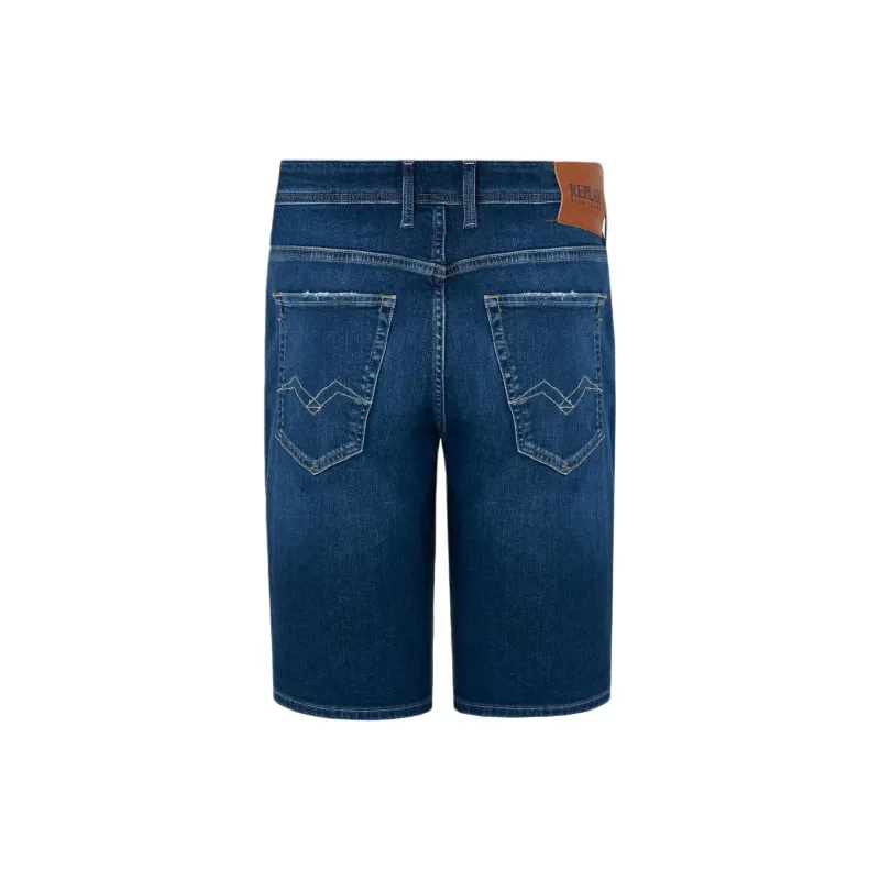 REPLAY Casual Shorts Men's Blue-1