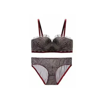 Flowers In Water Underwear Set Women's Coffee