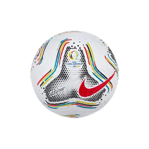 Nike Size 5 Soccer Unisex White Red