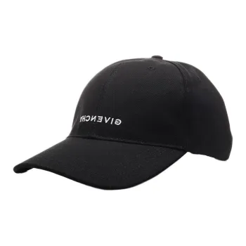 GIVENCHY Cotton, Acrylic, Cupro Baseball Caps Men's Black
