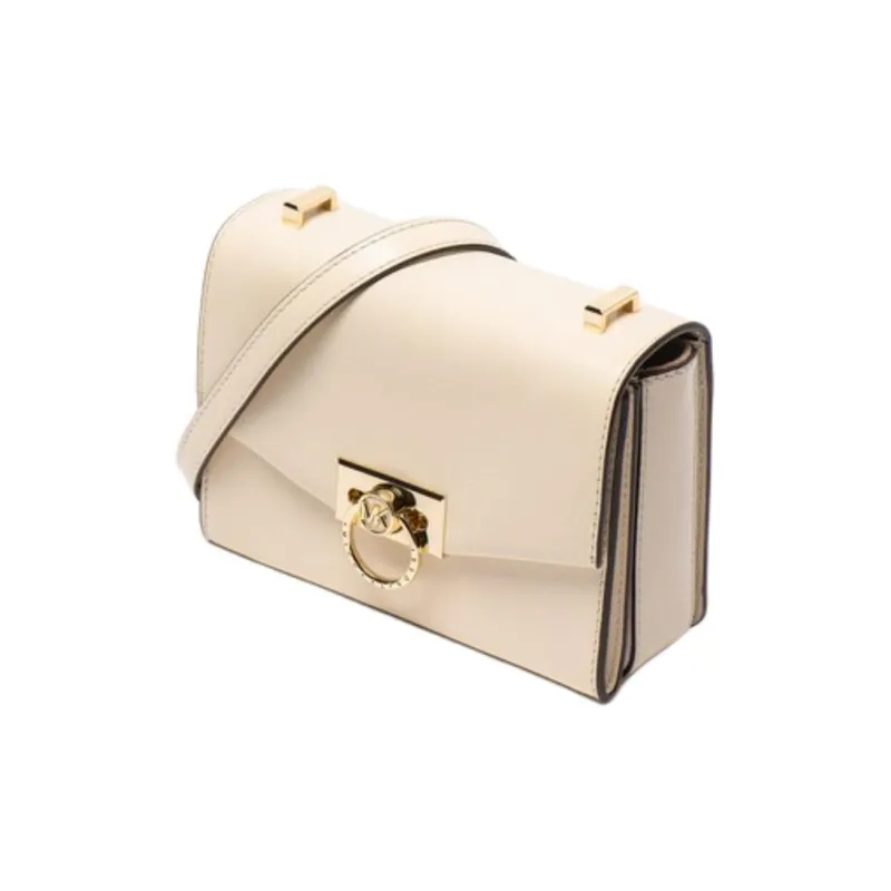 MICHAEL KORS Hendri Cow Leather Shoulder Bag Crossbody Bag Women's Ecru-2