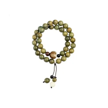 Strange Snow Green Sandalwood Wooden Bracelets Unisex