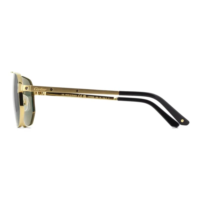 Cartier Santos De Cartier Avaitor Frame Sunglasses-2
