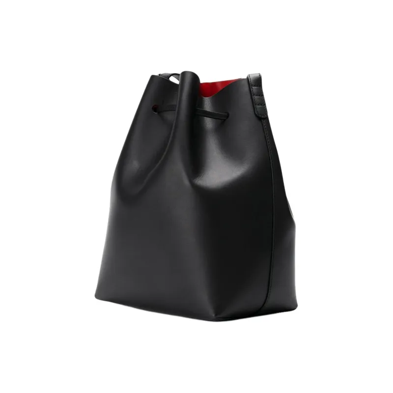 MANSUR GAVRIEL Cow Leather Bucket Bags Crossbody Bag, Shoulder Bag Women's Black-1