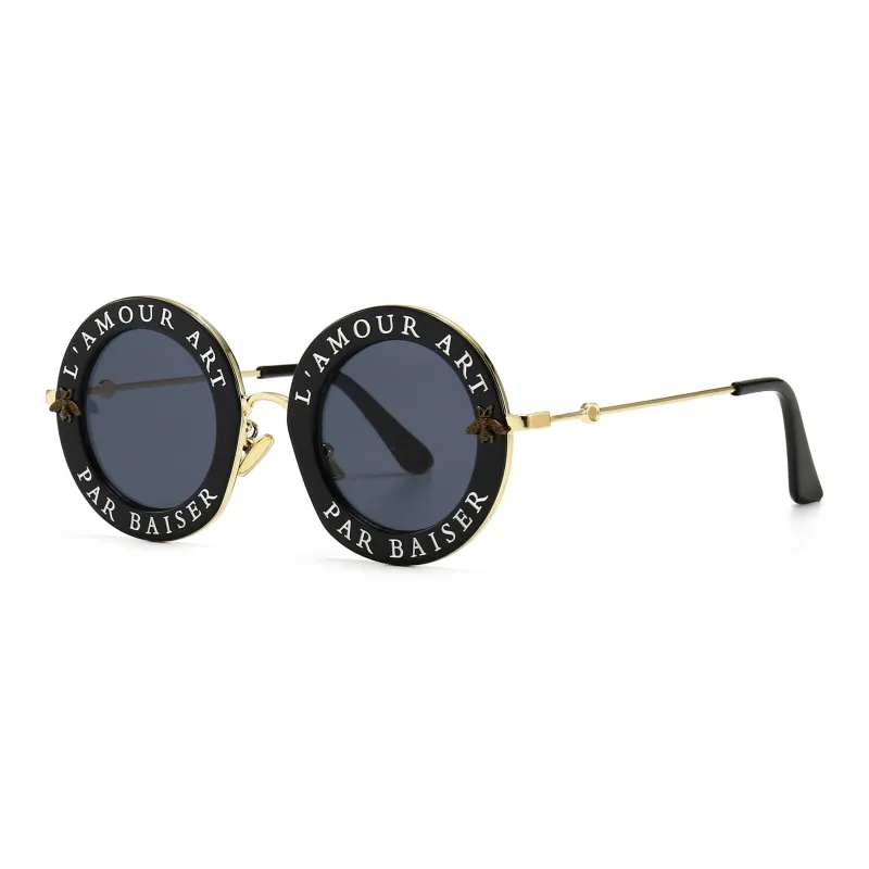 SHEEN KELLY Round Sunglasses Women's-0