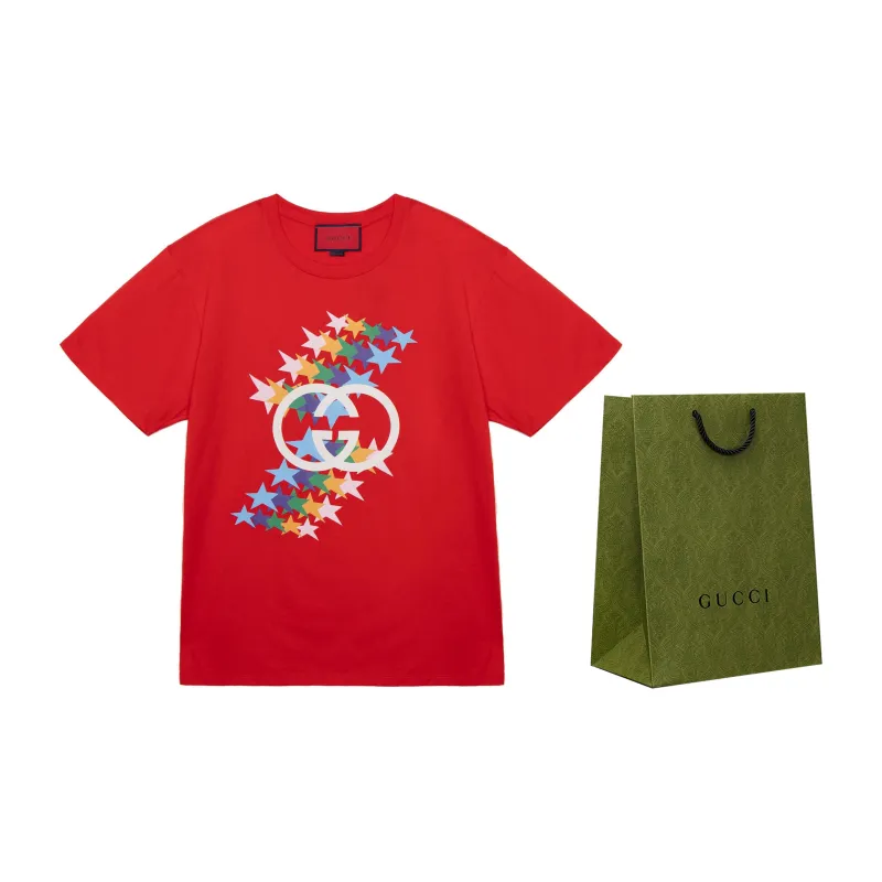 GUCCI SS21 T Shirt Men's Bright Red-2