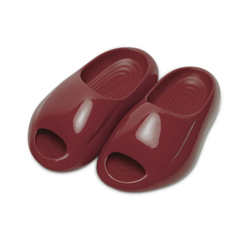 VESSEL Slide Slippers Unisex Burgundy-5