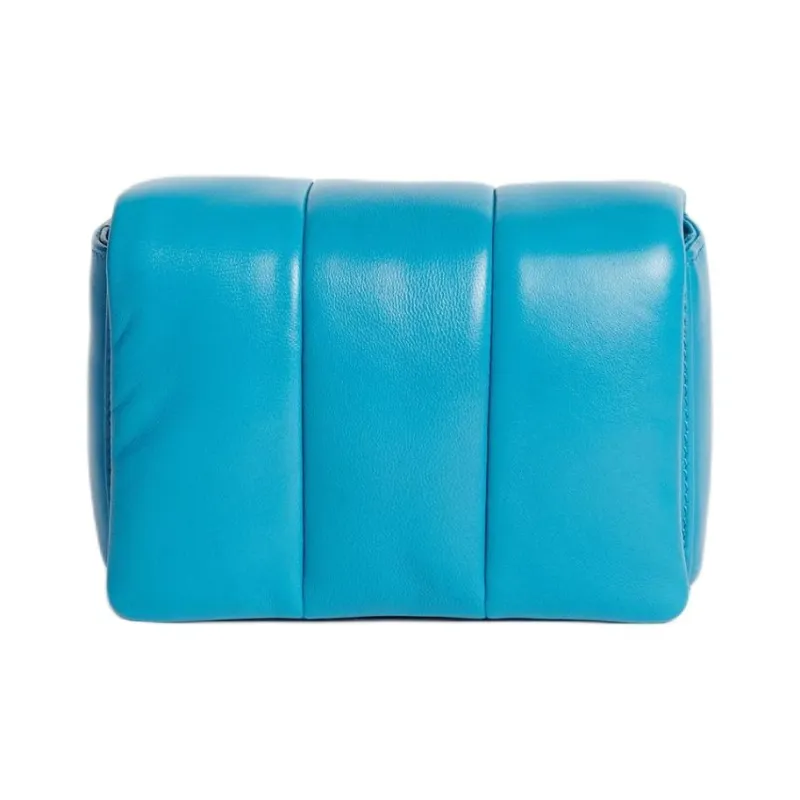 STAND STUDIO Lambskin Crossbody Handheld Shoulder Bags Women's Greece Blue-1