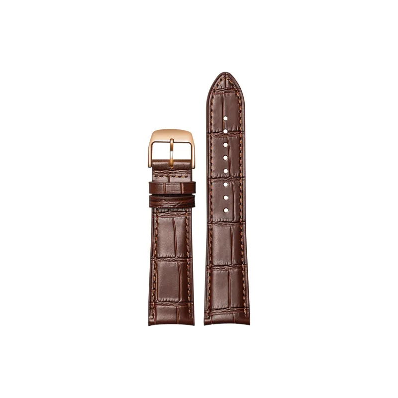 WOALMORN Jaeger Compatibility Watch Band Genuine Leather Material-8