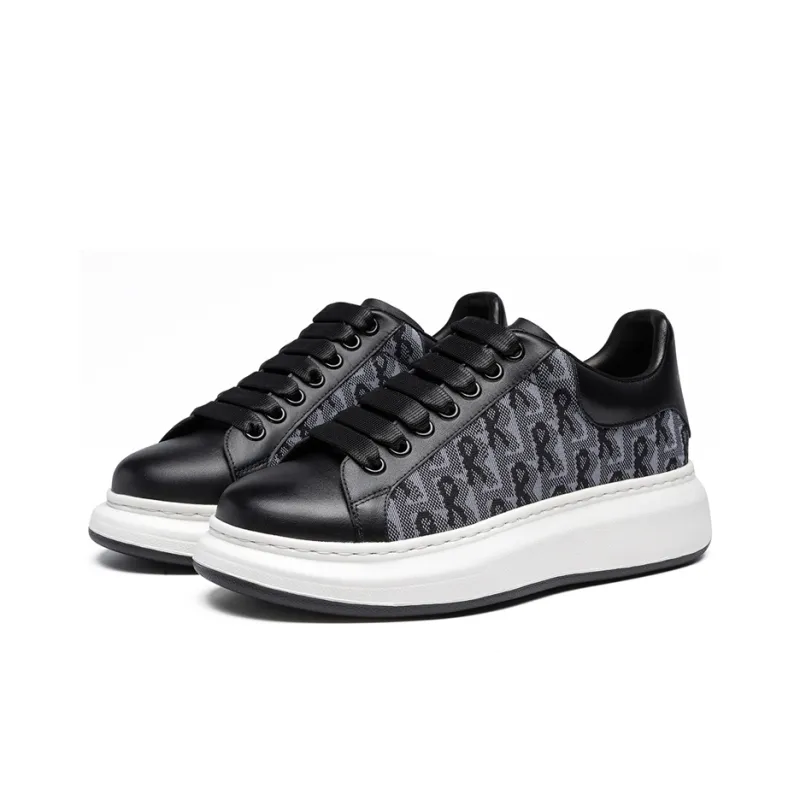 ROBERTA DI CAMERINO Anti-Slip And Wear-Resistant Height Increasing Low-Top Skateboard Shoes Men's-3