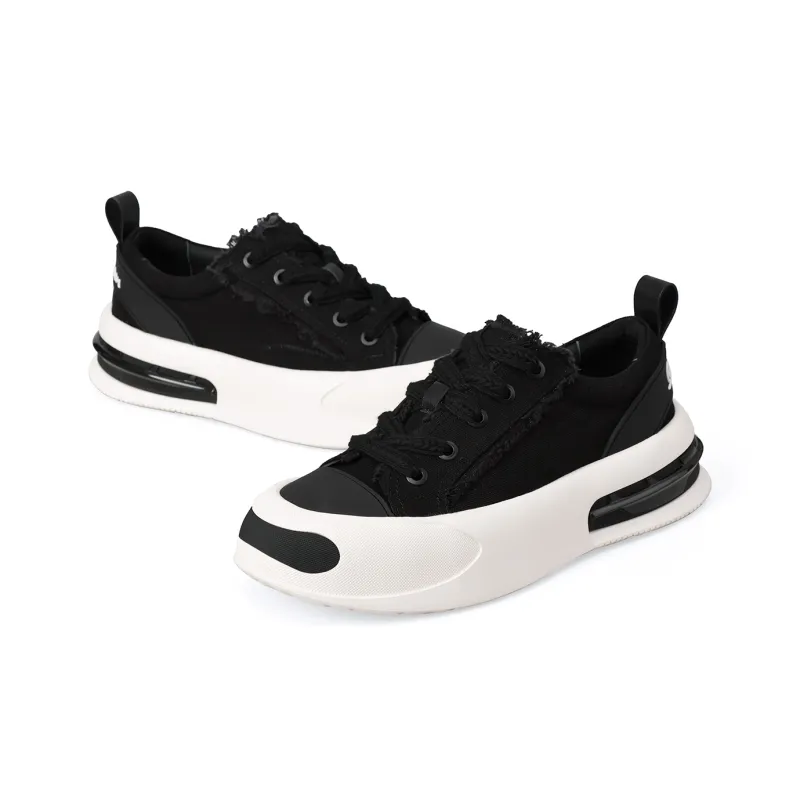 BOSSSUNWEN Low-Top Canvas Skateboard Shoes Men's-11