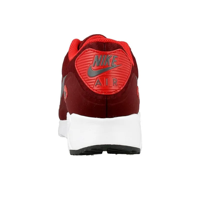 Nike Air Max 90 Anti Slip Wear Resistant Low Top Running Shoes Men's Red-3