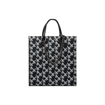 WANACCESSORY PVC Handbag Backpack Travel Bag Unisex
