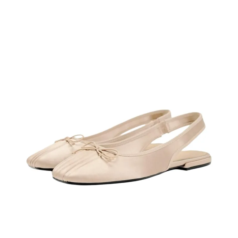 ZARA Casual Single Shoes Women's Rose Red-2