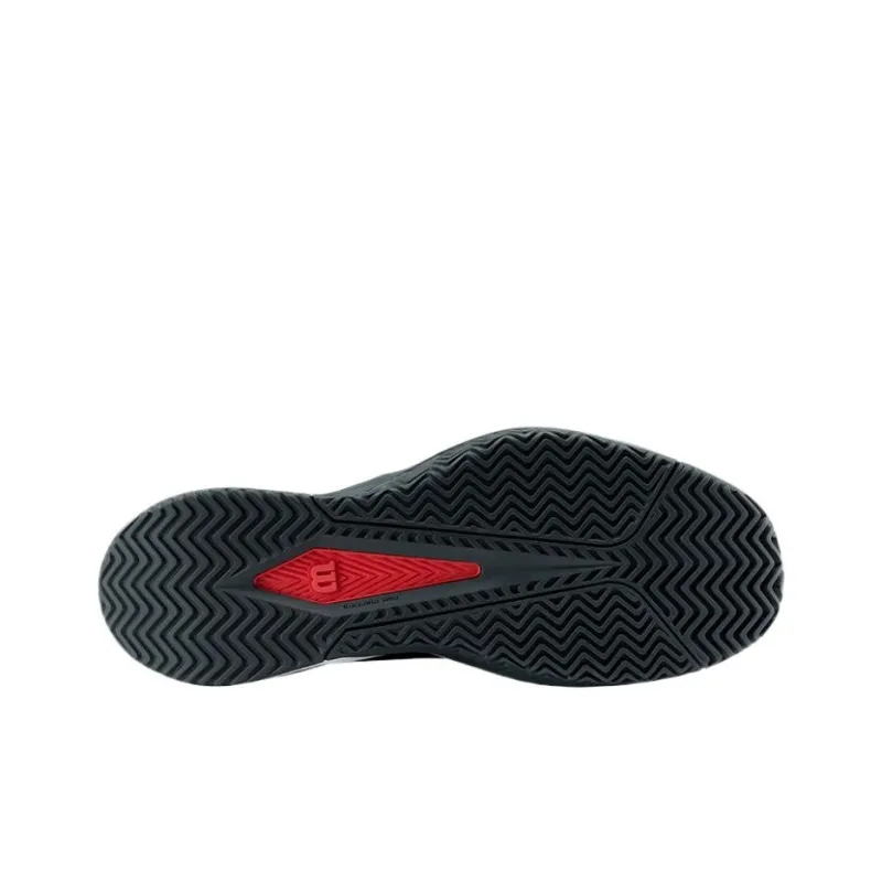 Wilson Rush Pro Low Top Tennis Shoes Men's Black-4