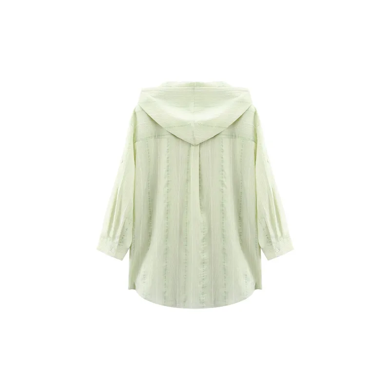 A Paradise For Awakening Cropped Coat Women's Green-1