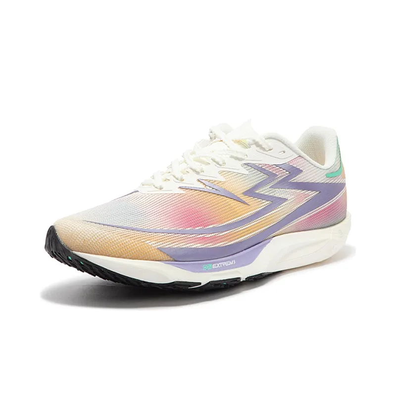 361° Cushioning Anti-Slip Wear-Resistant Breathability Low-Top Running Shoes Unisex Shiny Purple-1