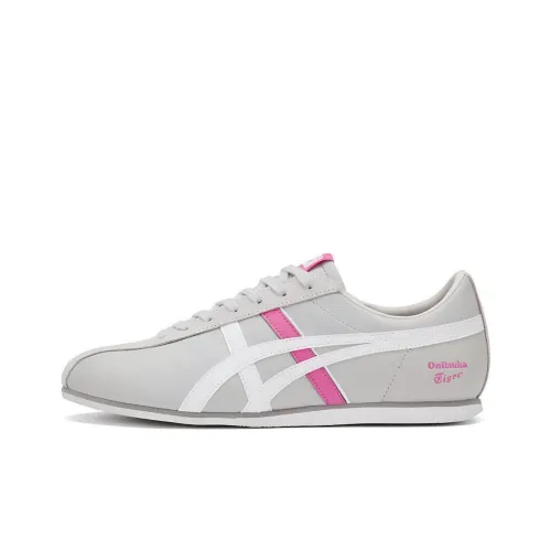 Onitsuka Tiger FB Trainer Running Shoes Unisex Low-Top Gray/Pink/White