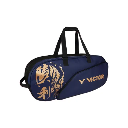 VICTOR Badminton Racket Bags 8 Pcs Fashion Trend Backpack Unisex Independent Shoe Compartment With Front Storage Pocket
