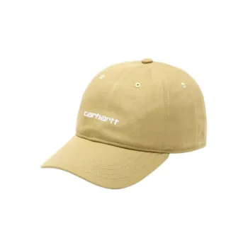 Carhartt Cotton Baseball Caps Unisex Khaki