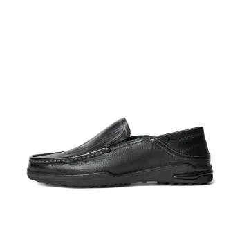 BELLE Gommino Loafers Men's Black