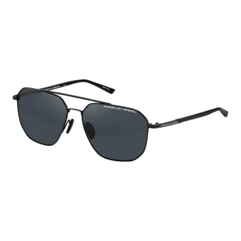PORSCHE DESIGN Pure Titanium Square Sunglasses Men's