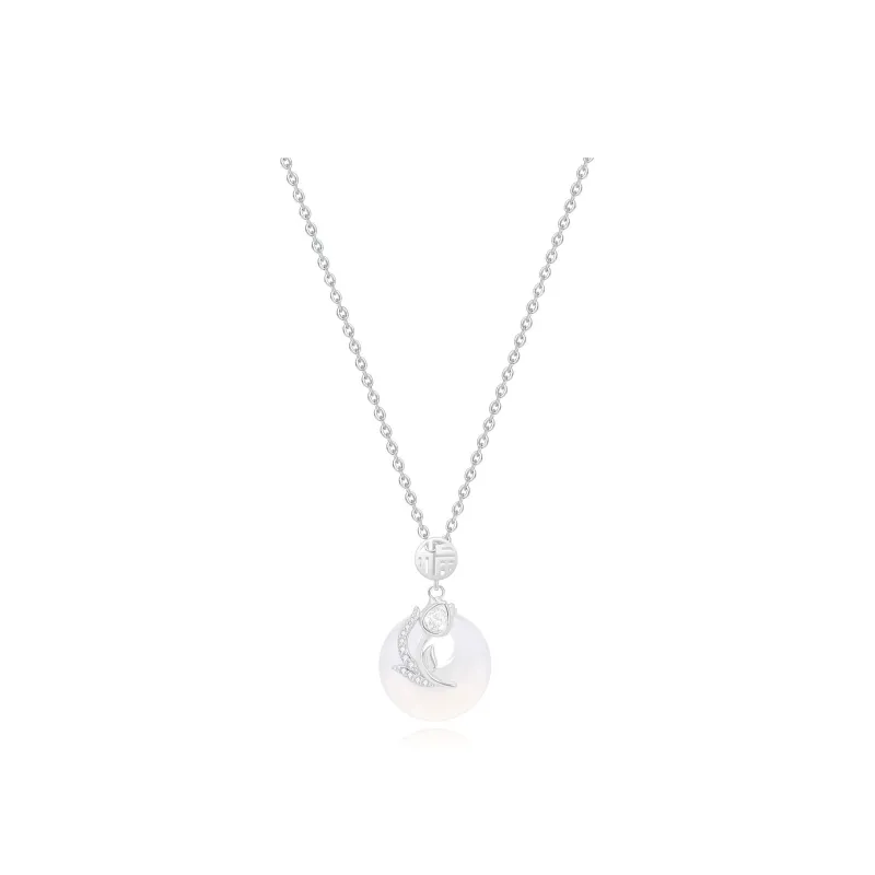 SUCH NICE Chalcedony Necklaces Women's-0