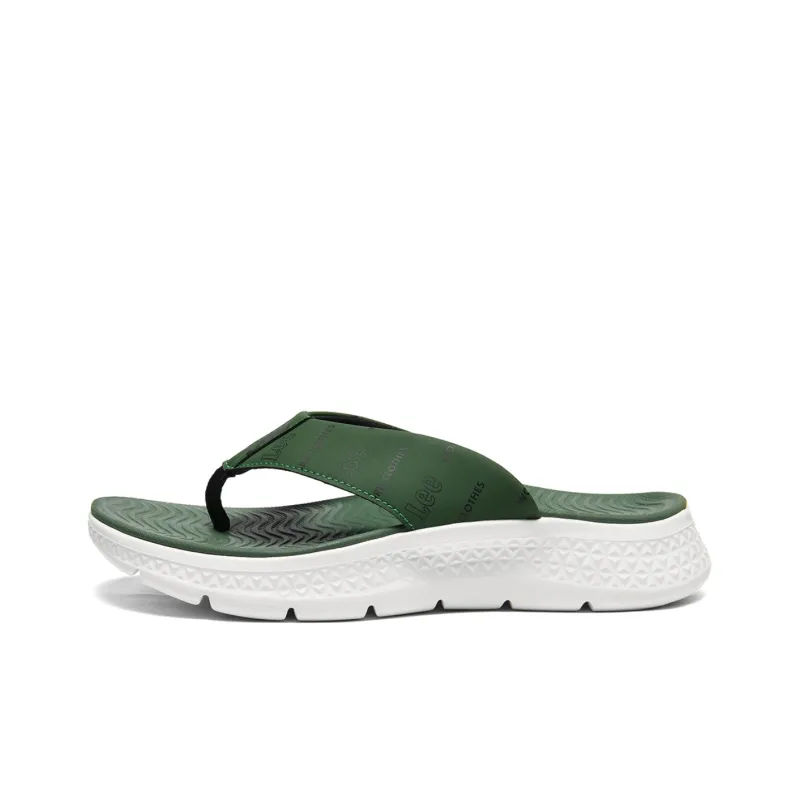 Lee Foam Sole Slip Resistant Odor Resistant Abrasion Resistant Flip Flops Men's-12