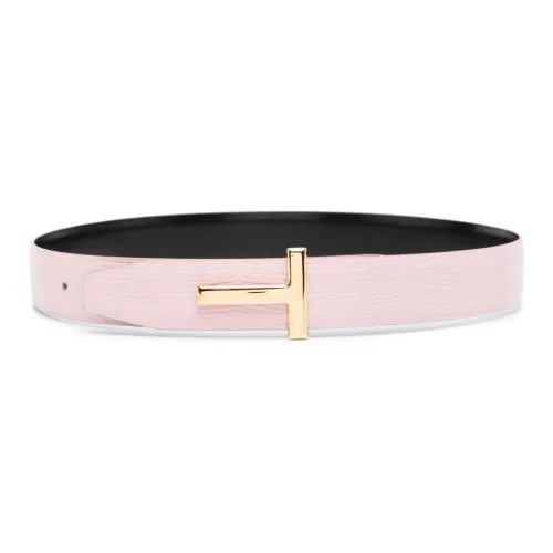 TOM FORD T-shaped-hinge Leather Belt