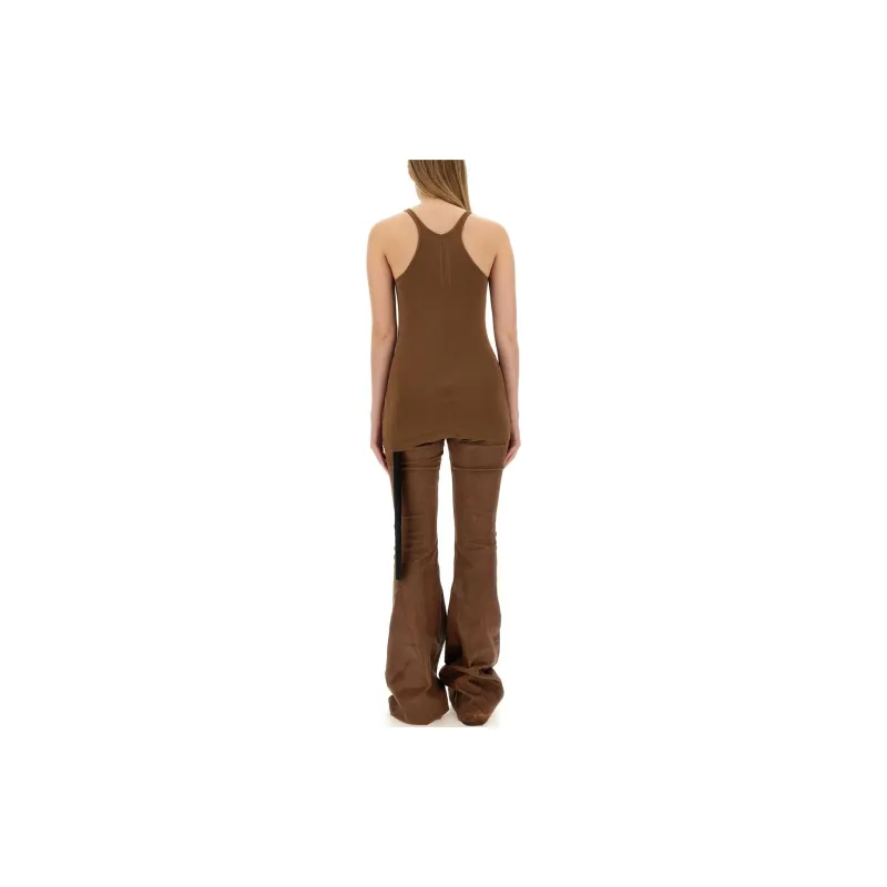 Rick Owens DRKSHDW Rick Owens Raw Cut Hem Sleeveless Tank Top-1