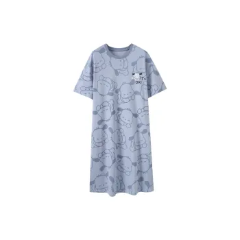 The Story Of The Flower Season Nightgown Women's Sky Blue