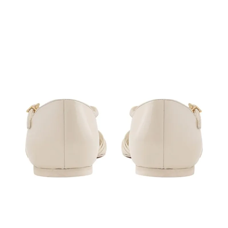 Zimmermann Natura Casual Single Shoes Women's Beige-4