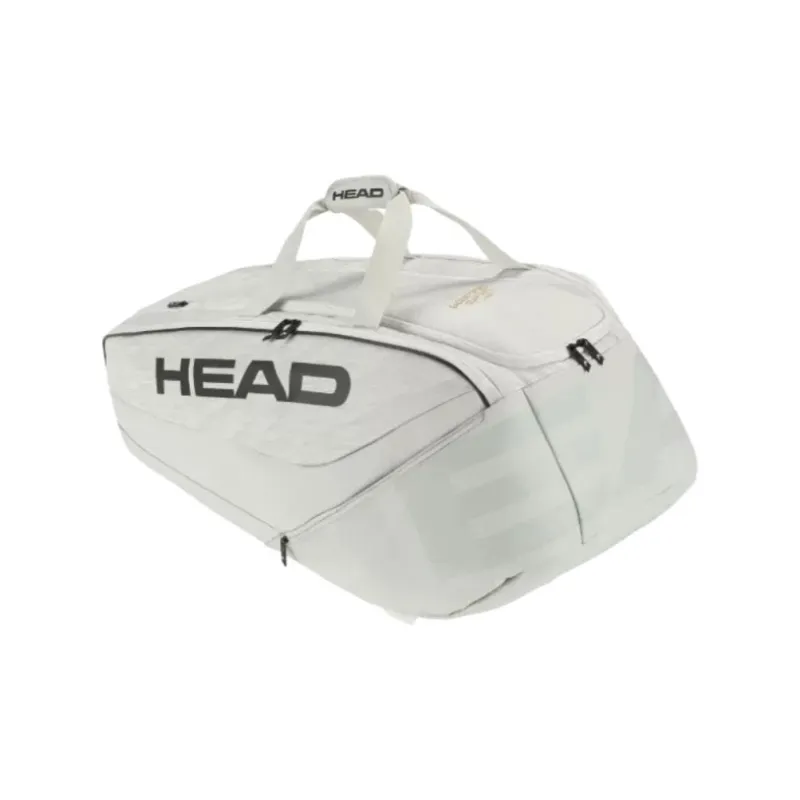HEAD Polyester With PU Double Shoulder Tennis Racket Bag Large Size Unisex-11