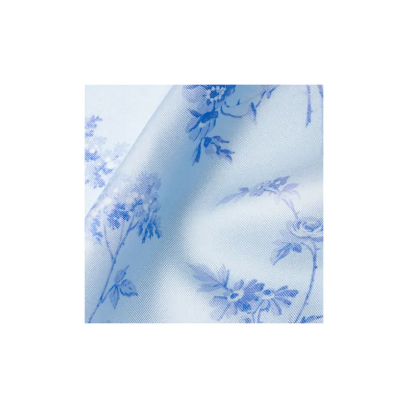 PRADA Fabric Knit Scarves Unisex Blue-2