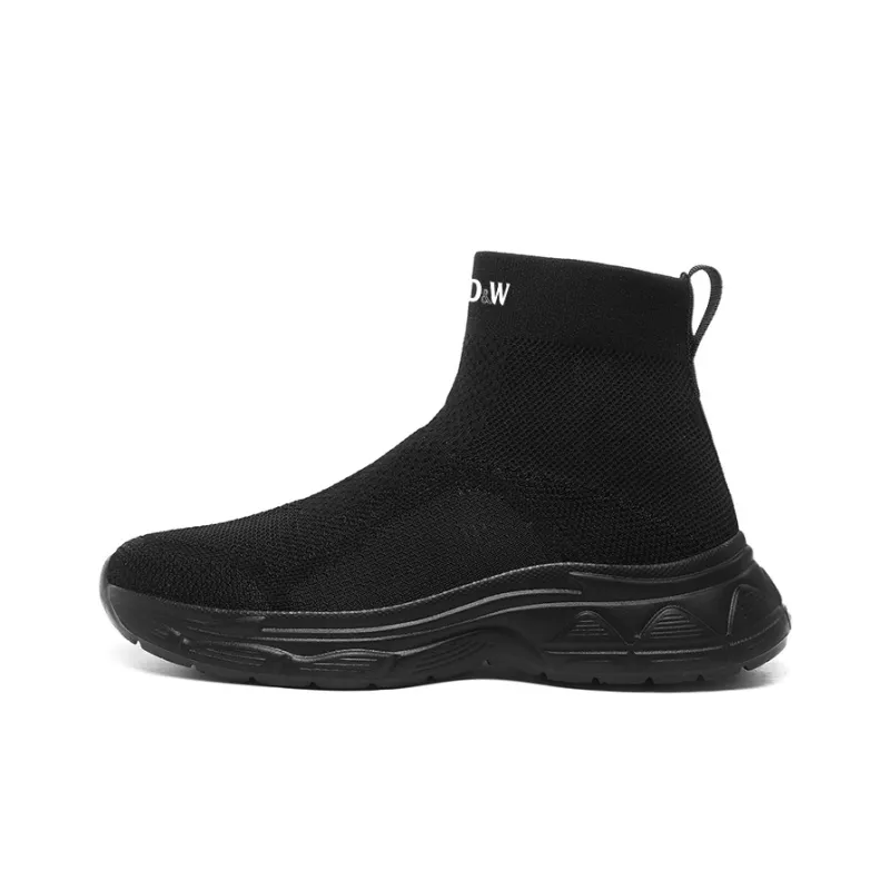 D&W Anti Slip And Wear Resistant Breathable Mid Top Casual Shoes Unisex-3