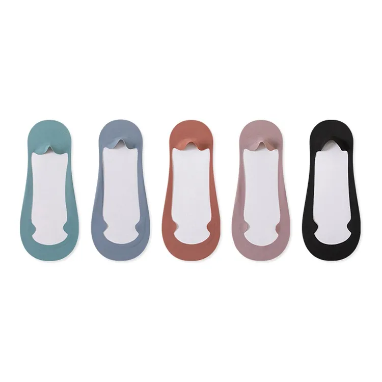Moremoli No Show Socks Women's 5 Pack-3