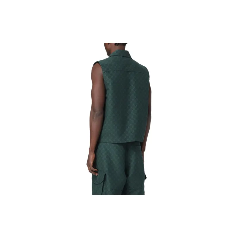 Daily Paper Benji Monogram Zip up Vest-1