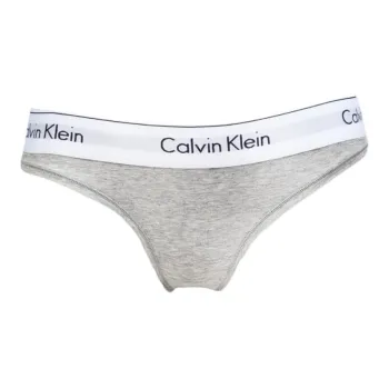 CK/Calvin Klein THONG Underpants Europe Version Women's 1 Pack Gray