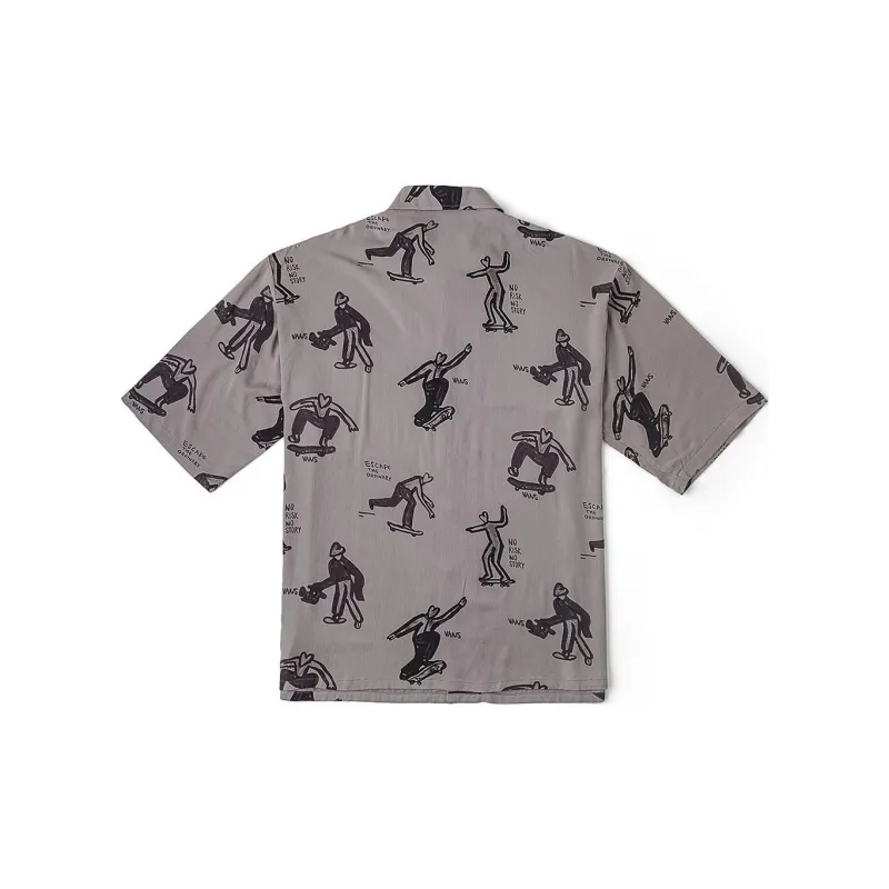 Vans x ASIA ARTIST COLLECTION SS24 Shirt Unisex Gray-1