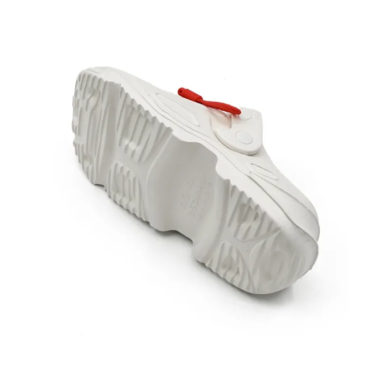 OUBT Circus Game Theme Clogs Unisex Red White-5