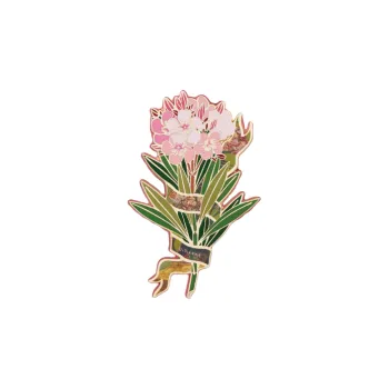Daparo Yeung Metal Enamel Brooches Unisex