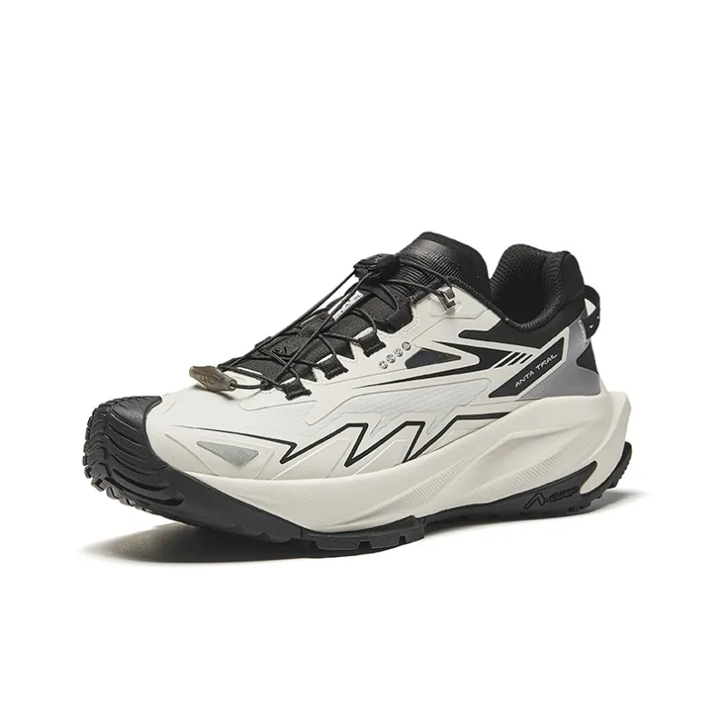 Anta Tracking Cushioning Abrasion Resistant Lightweight Low Top Trail Running Shoes Men's-1
