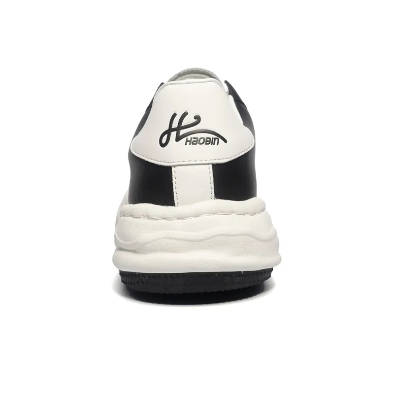 Haobin Balance Height Increasing Low-Top Skateboard Shoes Unisex-10
