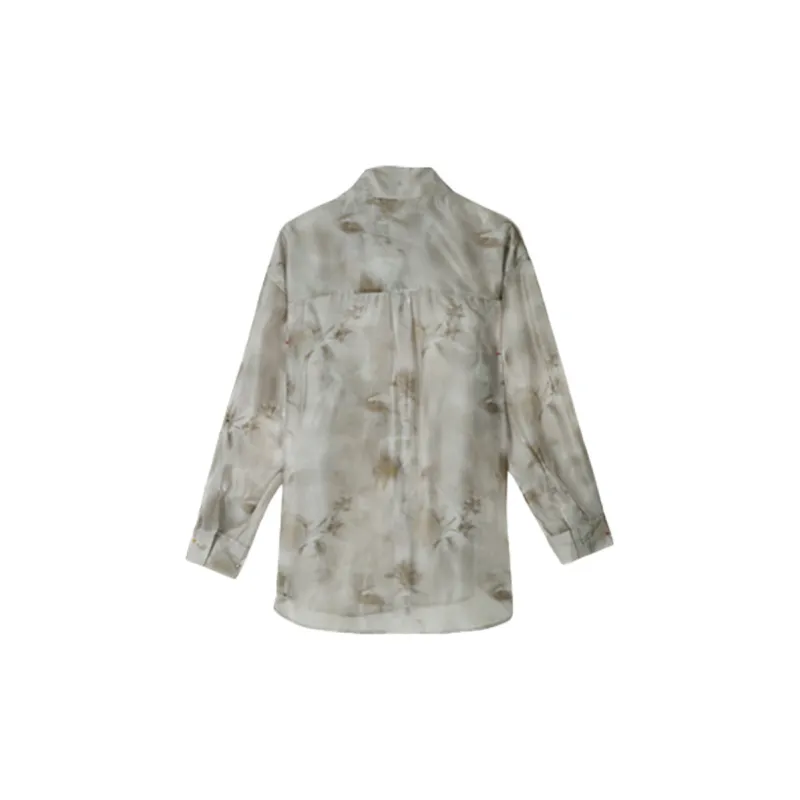 THE SEA LIFE SS24 Shirt Women's Shimmer Green-1