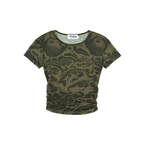 Starwalk Soldier T-Shirts Women's Camouflage