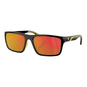 Ferrari Rectangle frame Mirrored Sunglasses