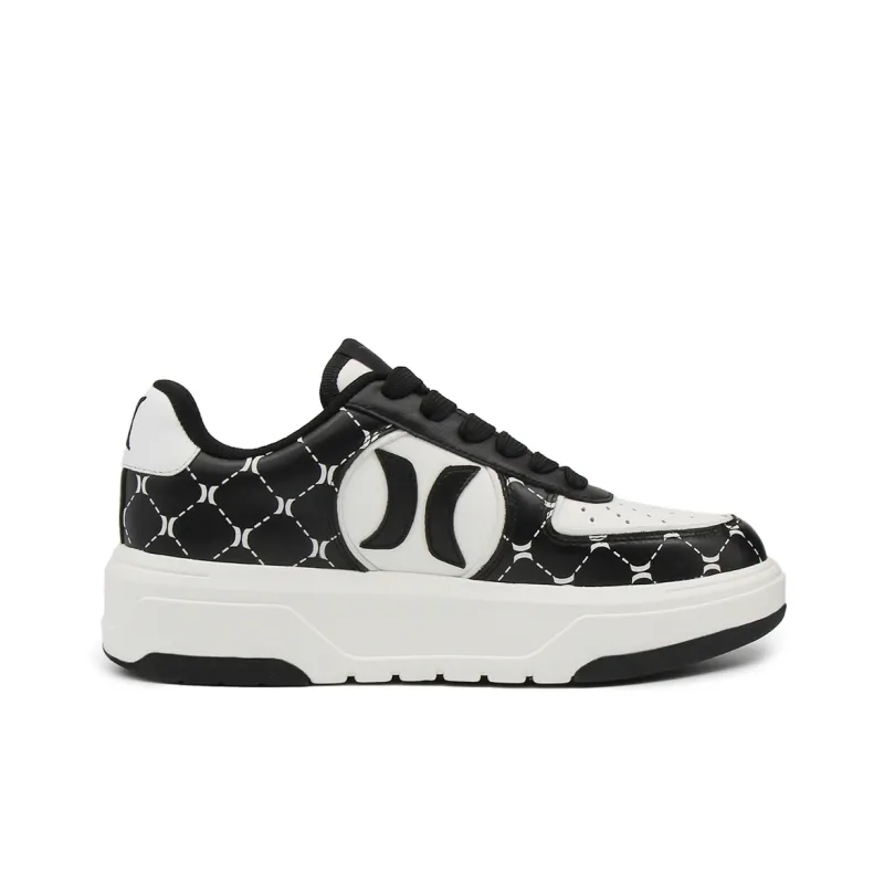 Hurley Moon Shoes Anti-Slip And Wear-Resistant Breathable Low-Top Skateboard Shoes Unisex-1
