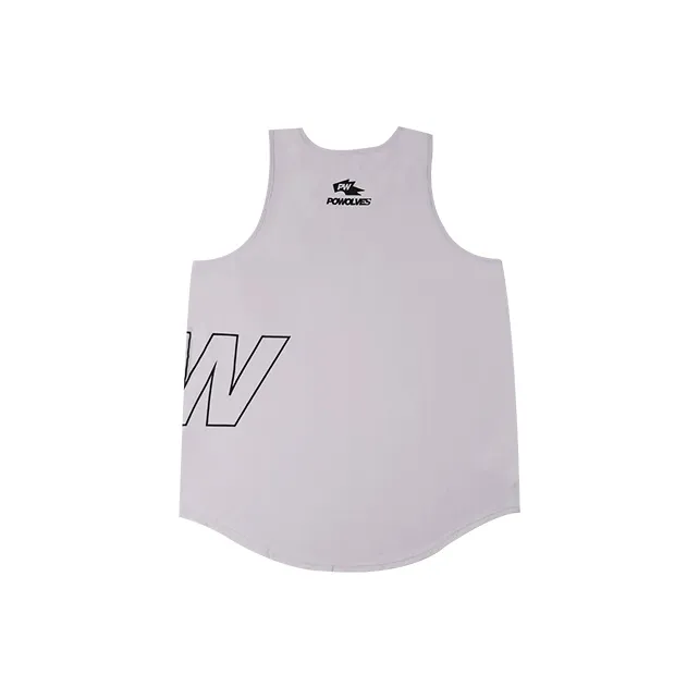 Powolves Tank Tops Unisex Gray-1