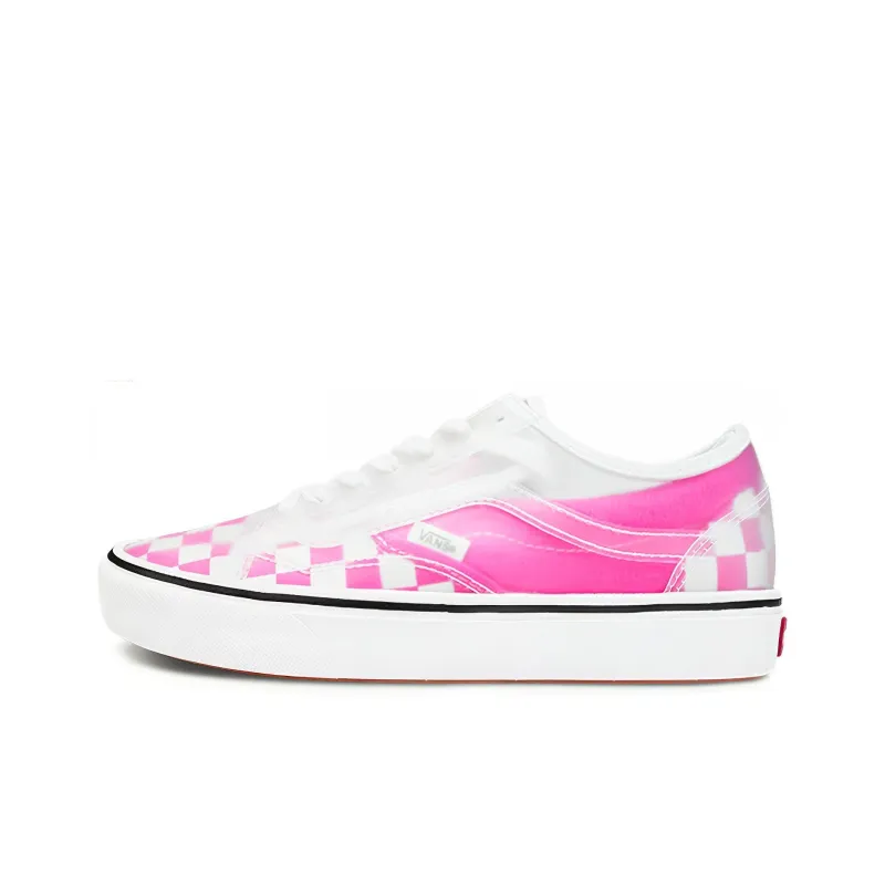Vans ComfyCush Slip Skool Checkerboard Knockout Pink-0