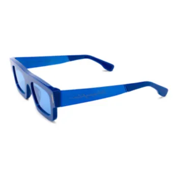 Retrosuperfuture - Rectangular Sunglasses Men's Blue